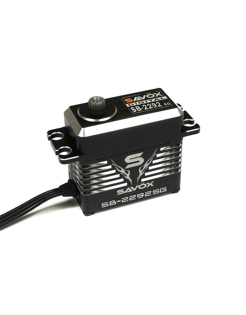 SAVOX SAVSB2292SG BRUSHLESS BLACK EDITION SERVO 0.055SEC / 624.9OZ @ 8.4V