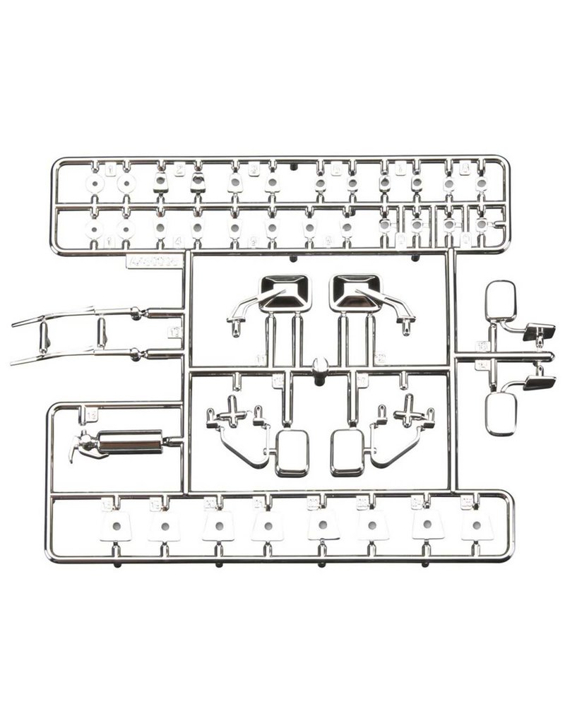 AXIAL AX80048 EXTERIOR DETAIL PARTS: CHROME