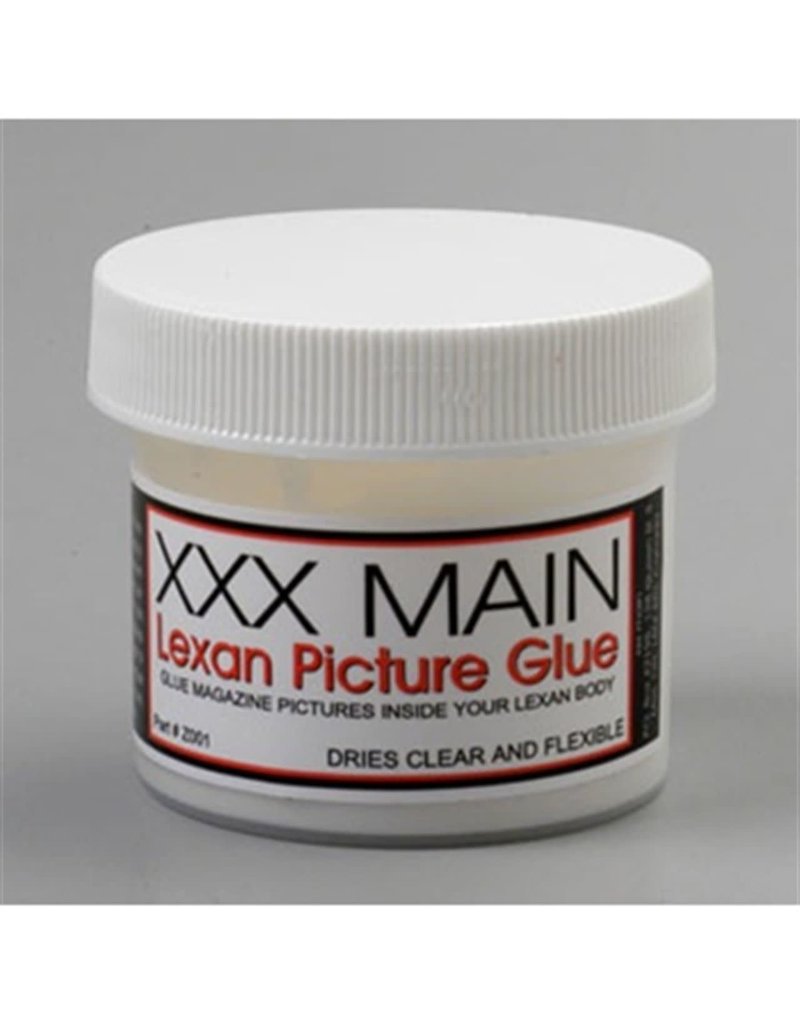 XXX MAIN RACING XXXZ001 LEXAN PICTURE GLUE