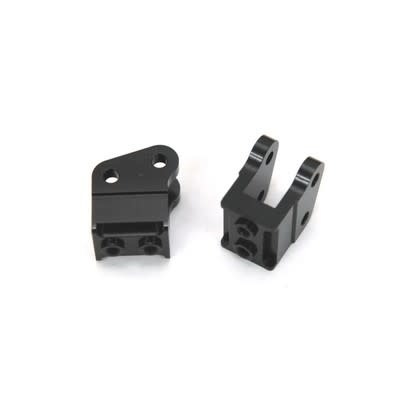 STA80070XBK ALUMINUM LOWER SHOCK MOUNT FOR AXIAL WRAITH: BLACK (2)