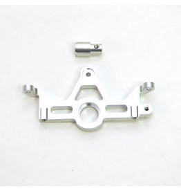 STRC SPTST6860S HEAVY DUTY ALUMINUM MOTOR MOUNT FOR TRAXXAS SLASH 4X4 NON-LCG: SILVER