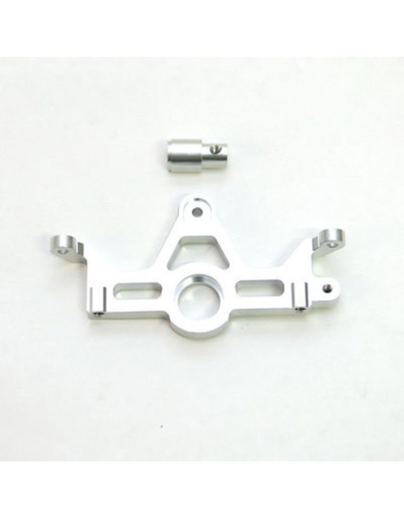 STRC SPTST6860S HEAVY DUTY ALUMINUM MOTOR MOUNT FOR TRAXXAS SLASH 4X4 NON-LCG: SILVER