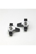 STRC STA31381GM ALUMINUM STEERING KNUCKLES FOR AXIAL SCX10 II: GUNMETAL (2)