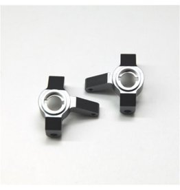 STRC STA31381GM ALUMINUM STEERING KNUCKLES FOR AXIAL SCX10 II: GUNMETAL (2)