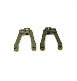 STRC SPTSTA31380RGM ALUMINUM HD REAR SHOCK TOWERS FOR AXIAL SCX10 II: GUNMETAL