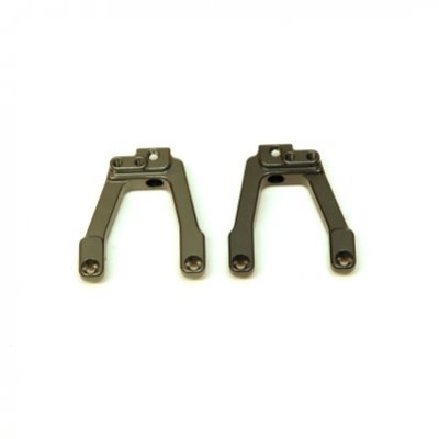 SPTSTA31380RGM ALUMINUM HD REAR SHOCK TOWERS FOR AXIAL SCX10 II: GUNMETAL