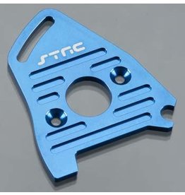 STRC SPTST7490B ALUMINUM HEATSINK MOTOR PLATE FOR TRAXXAS SLASH 4X4 LCG: BLUE