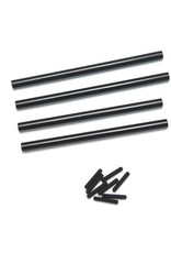 STRC SPTSTA30518BK ALUMINUM FRONT & REAR LOWER SUSPENSION LINKS FOR AXIAL SCX10: BLACK