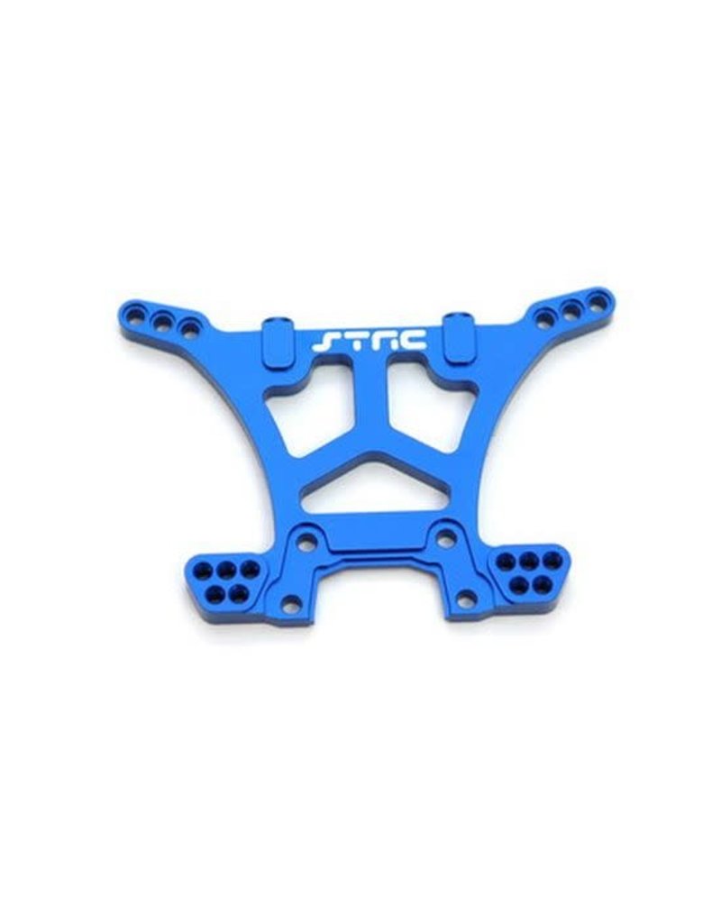 STRC SPTST6830B ALUMINUM HD REAR SHOCK TOWER FOR TRAXXAS SLASH 4X4: BLUE
