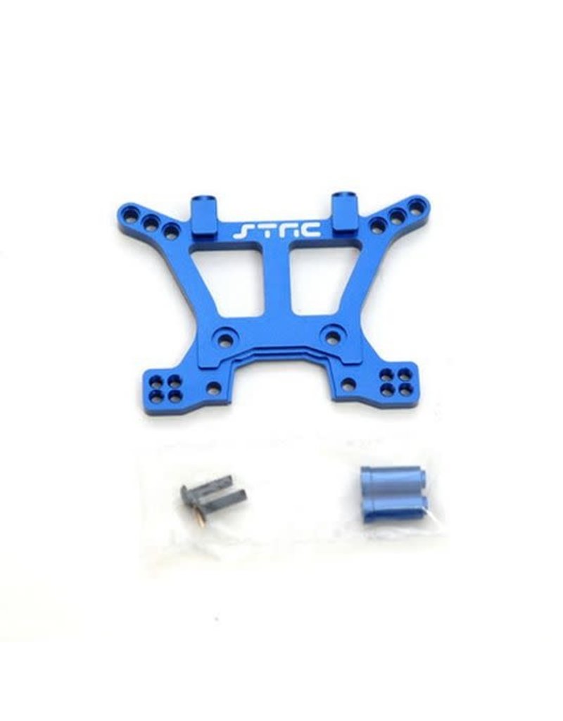 STRC SPTST6839B ALUMINUM HD FRONT SHOCK TOWER FOR TRAXXAS SLASH 4X4: BLUE