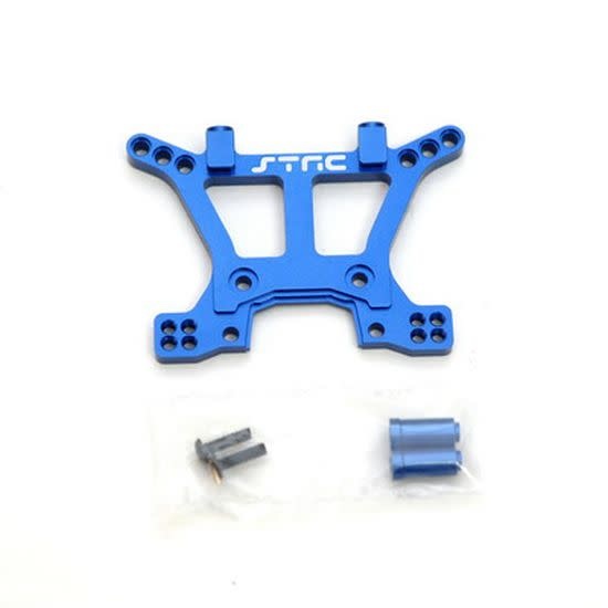 SPTST6839B ALUMINUM HD FRONT SHOCK TOWER FOR TRAXXAS SLASH 4X4: BLUE
