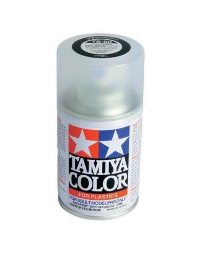 TAMIYA TAM85080 TS-80 FLAT CLEAR SPRAY PAINT 100ML