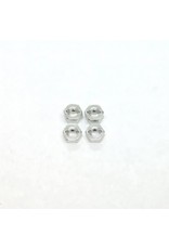 STRC SPTST3654-14S 14MM ALUMINUM CLAMP HEX SET FOR TRAXXAS 2WD: SILVER