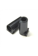 STRC STA31383GM ALUMINUM REAR-LOCKOUT FOR AXIAL SCX10 II: BLACK (2)