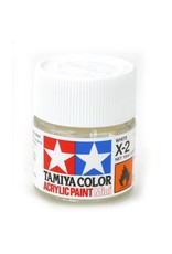 TAMIYA TAM81502 ACRYLIC MINI X2, WHITE