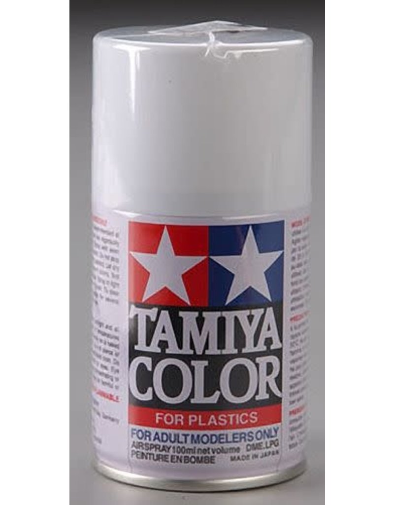 TAMIYA TAM85027 TS-27 MATTE WHITE SPRAY PAINT 100ML