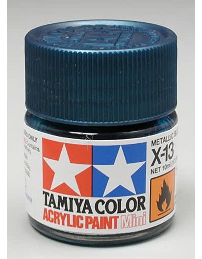 TAMIYA TAM81513 ACRYLIC MINI X13, METALLIC BLUE