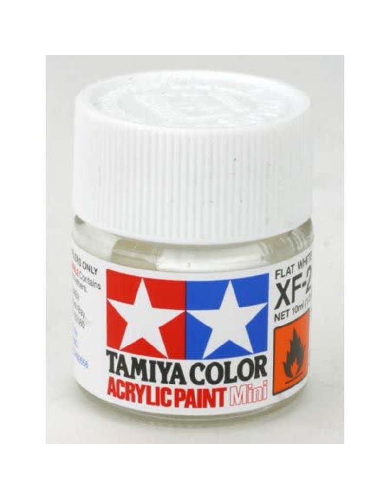 TAMIYA TAM81702 ACRYLIC MINI XF2, FLAT WHITE