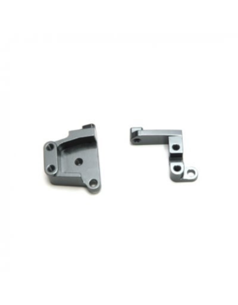 STRC SPTSTA31387GM ALUMINUM SERVO MOUNT BRACKETS FOR AXIAL SCX10 II: GUNMETAL