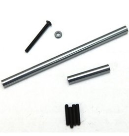 STRC SPTSTA30516GM ALUMINUM STEERING UPGRADE KIT FOR AXIAL SCX10: GUNMETAL