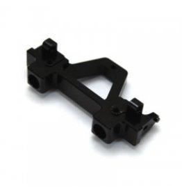 STRC SPTSTA80125RBK ALUMINUM REAR BUMPER MOUNT FOR AXIAL SCX10: BLACK