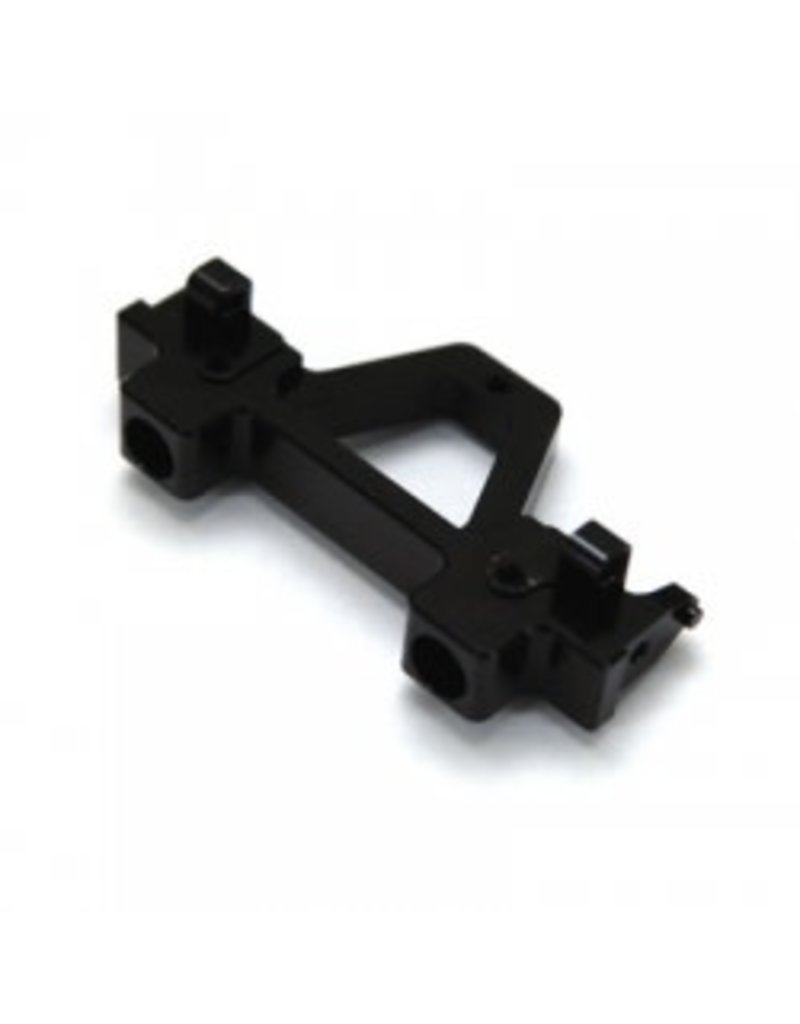 STRC SPTSTA80125RBK ALUMINUM REAR BUMPER MOUNT FOR AXIAL SCX10: BLACK