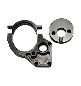 STRC SPTSTA31156BK ALUMINUM MOTOR MOUNT/CAM COMBO FOR AXAIL YETI, BOMBER: BLACK