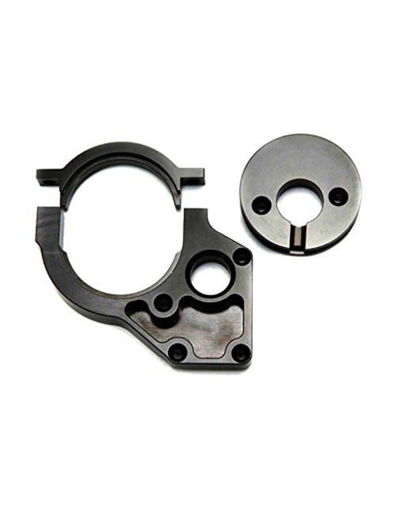 STRC SPTSTA31156BK ALUMINUM MOTOR MOUNT/CAM COMBO FOR AXAIL YETI, BOMBER: BLACK