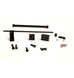 STRC SPTSTA30487BK ALUMINUM SERVO MOUNT / PANHARD KIT FOR AXIAL SCX10