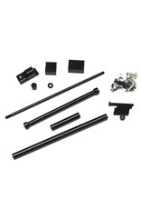 STRC SPTSTA30487XBK ALUMINUM OFF-AXLE SERVO MOUNT / PANHARD KIT FOR AXIAL SCX10