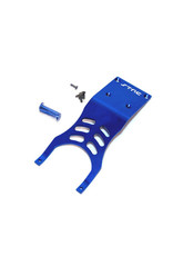 STRC SPTST5837B ALUMINUM FRONT SKID PLATE FOR TRAXXAS SLASH 2WD: BLUE