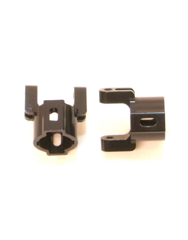 STRC SPTSTA80012BK ALUMINUM C-HUB CARIERS FOR AXIAL SCX10: BLACK