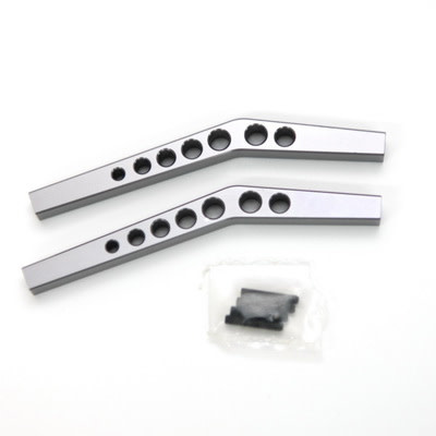 SPTSTA80083UGM ALUMINUM UPPER SUSPENSION LINKS FOR AXIAL WRAITH: GUNMETAL (2)