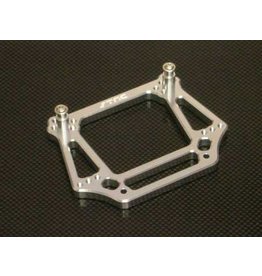 STRC SPTST3639S 6MM HEAVYDUTY FRONT SHOCK TOWER FOR TRAXXAS 2WD: SILVER