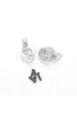 STRC SPTSTA80062S ALUMINUM C-HUB CARRIERS FOR AXIAL WRAITH: SILVER