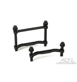 PROLINE RACING PRO608700 EXTENDED FRONT AND REAR BODY MOUNTS: SLASH 4X4