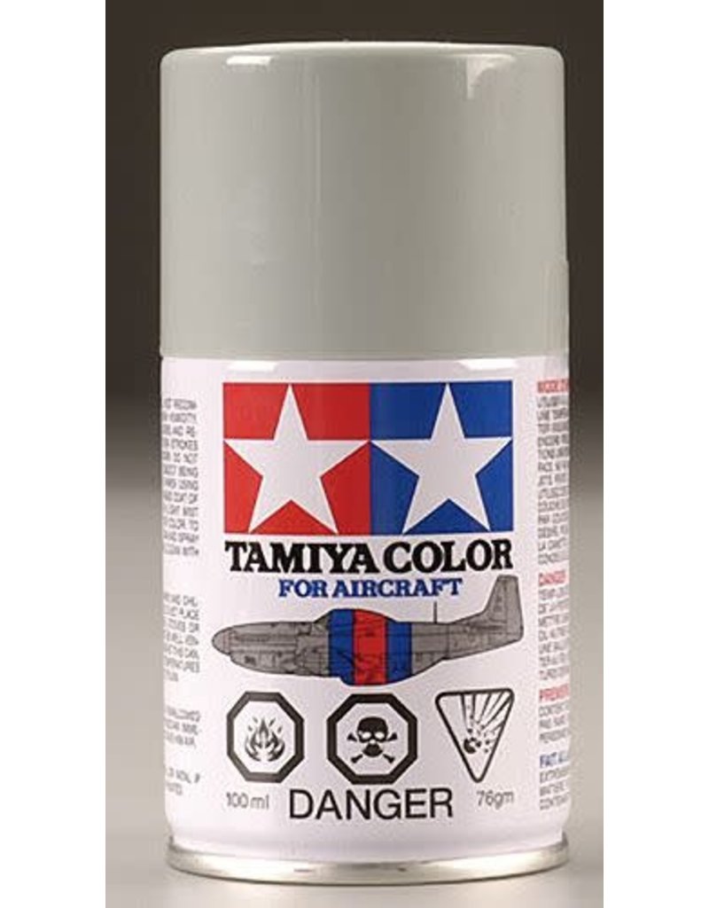 TAMIYA TAM86518 AS-18 LIGHT GRAY SPRAY PAINT 100ML