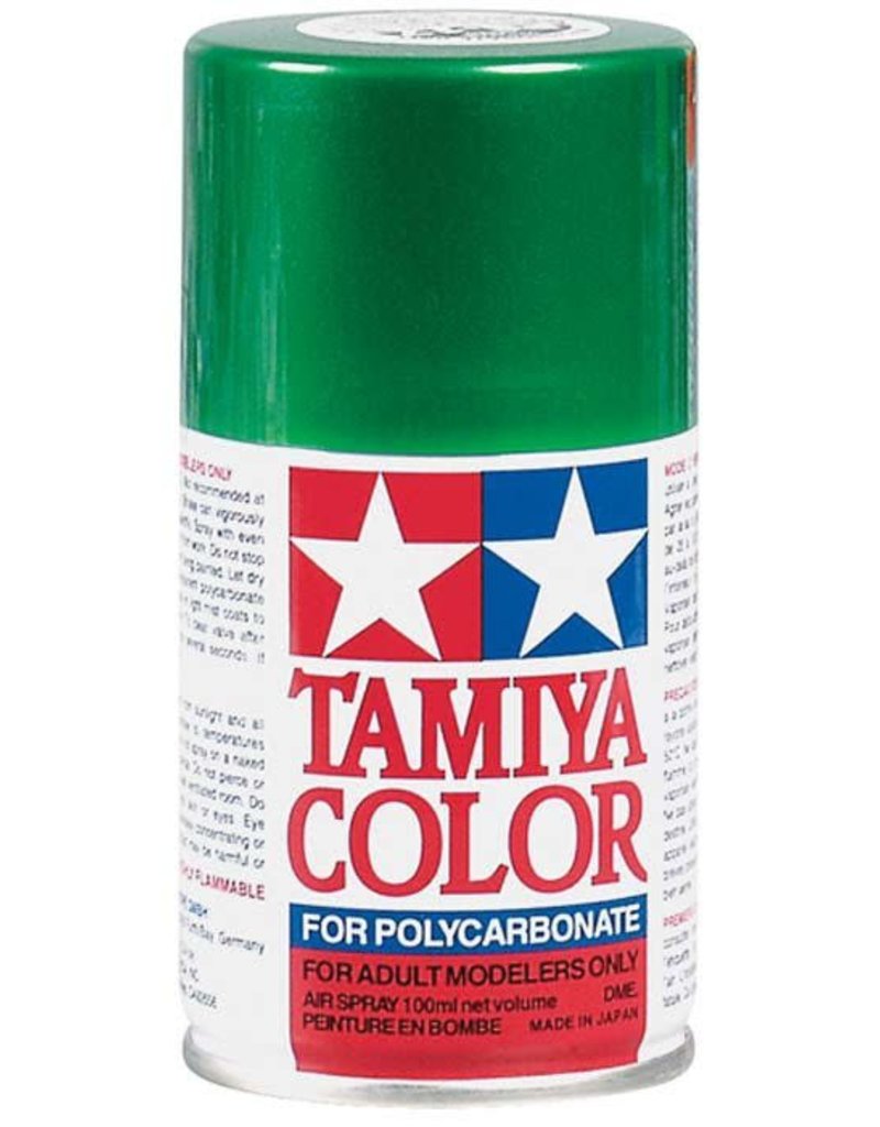 TAMIYA TAM86017 PS-17 METAL GREEN SPRAY PAINT 100ML
