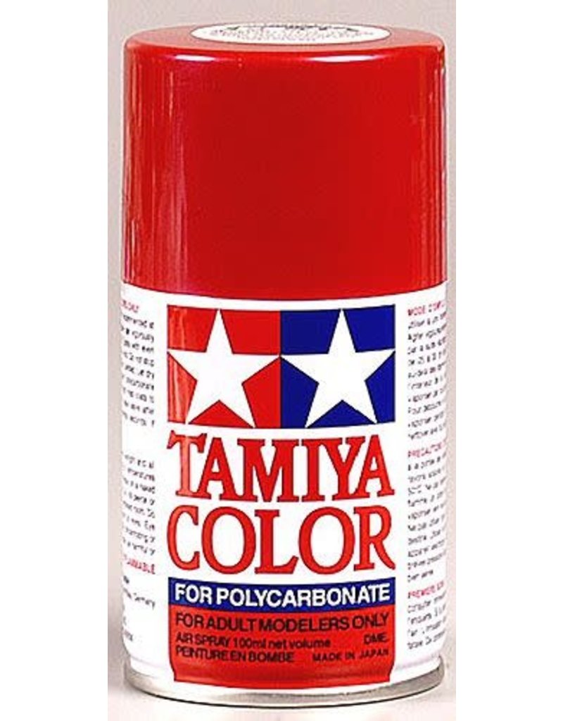 TAMIYA TAM86015 PS-15 METAL RED SPRAY PAINT 100ML