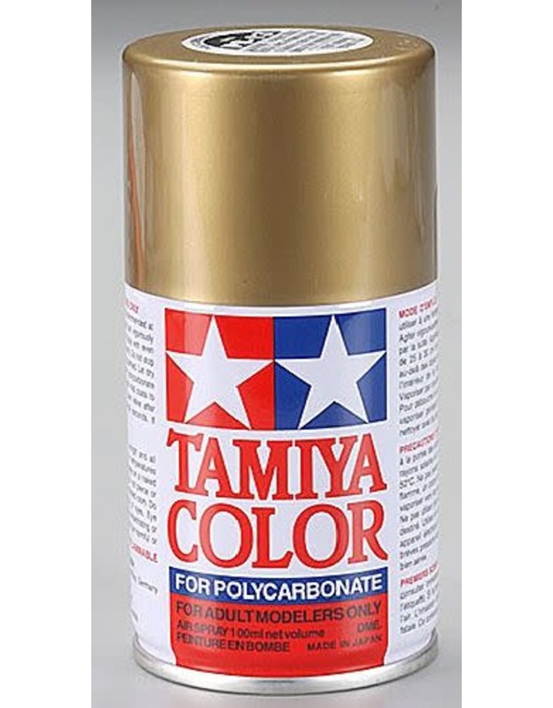 TAMIYA TAM86013 PS-13 GOLD SPRAY PAINT 100ML