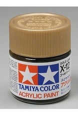 TAMIYA TAM81012 ACRYLIC X12 GLOSS, GOLD LEAF
