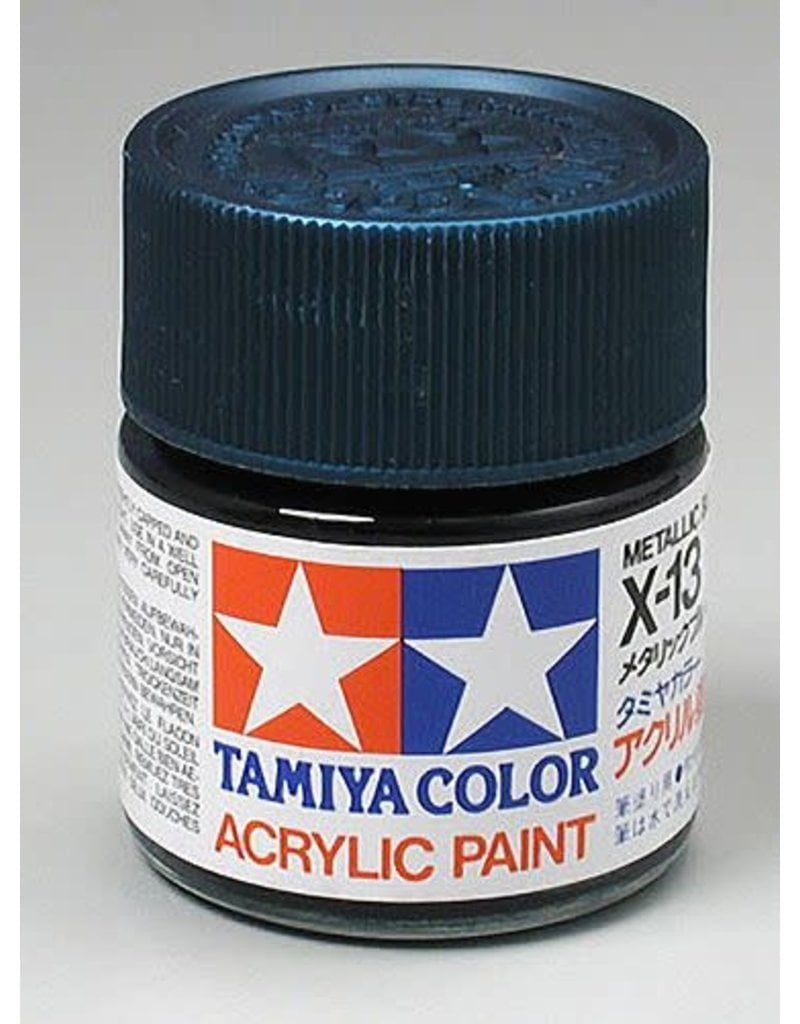 TAMIYA TAM81013 ACRYLIC X13 GLOSS, METAL BLUE
