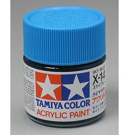 TAMIYA TAM81014 ACRYLIC X14 GLOSS, SKY BLUE