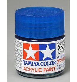 TAMIYA TAM81023 ACRYLIC X23 GLOSS, CLEAR BLUE 23ML