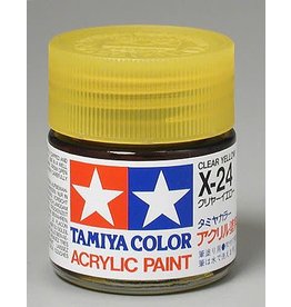 TAMIYA TAM81024 ACRYLIC X24 GLOSS, CLEAR YELLOW