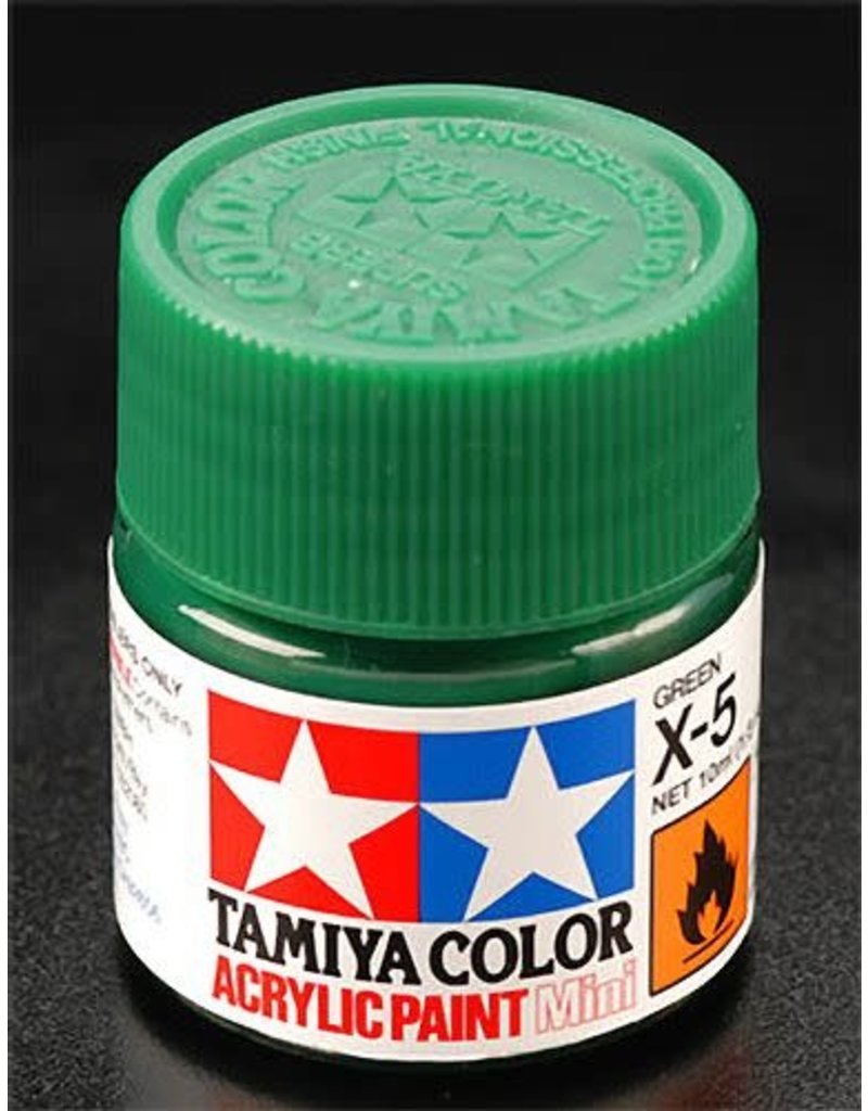 TAMIYA TAM81505 ACRYLIC MINI X5, GREEN