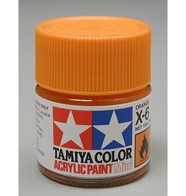 TAMIYA TAM81506 ACRYLIC MINI X6, ORANGE