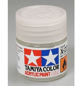 TAMIYA TAM81522 ACRYLIC MINI X22, CLEAR 10ML