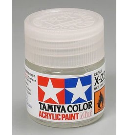 TAMIYA TAM81522 ACRYLIC MINI X22, CLEAR