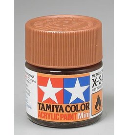 TAMIYA TAM81534 ACRYLIC MINI X34, METALLIC BROWN